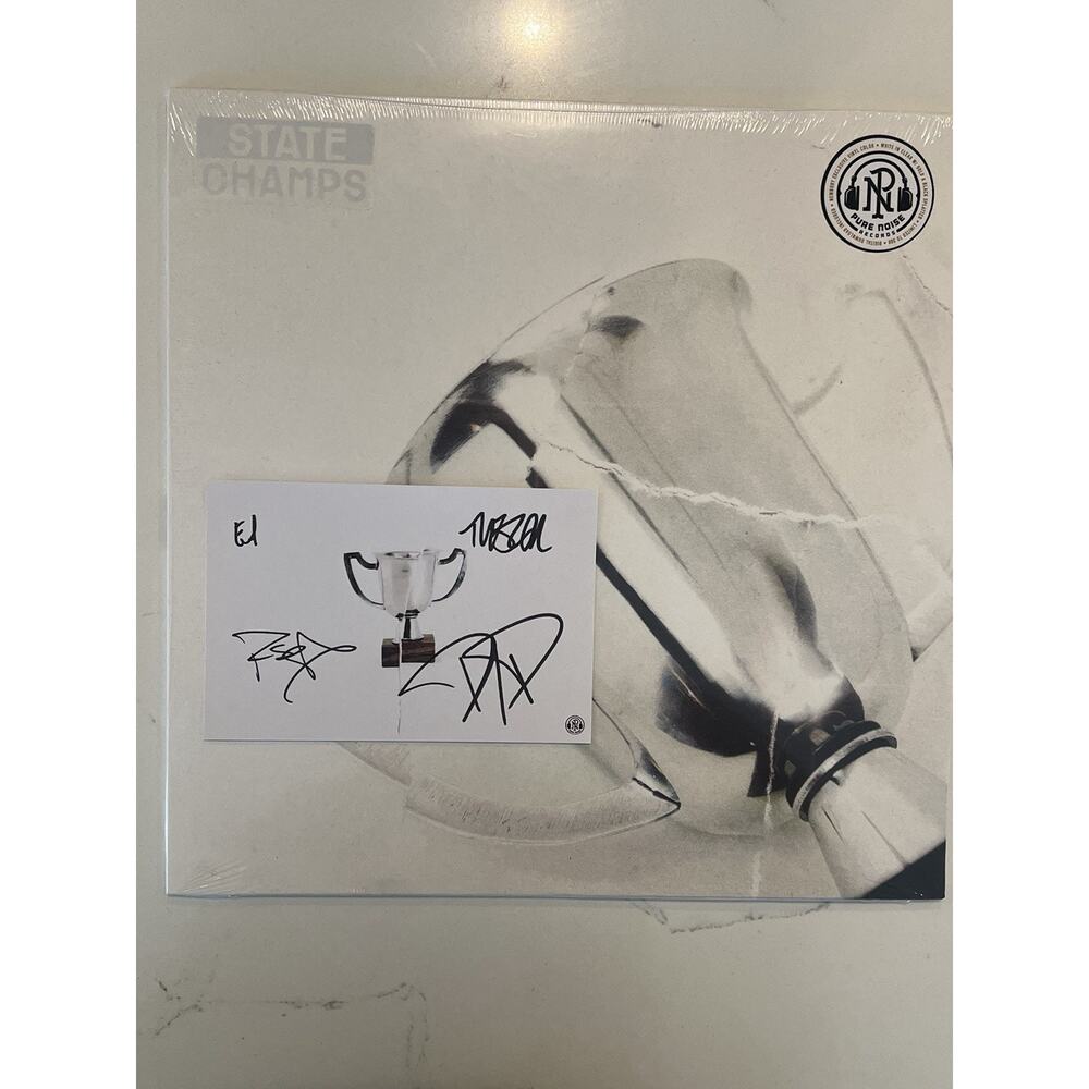State Champs Self-Titled Vinyl LP Only 300 Pressed Signed AUTOGRAPHED #2
